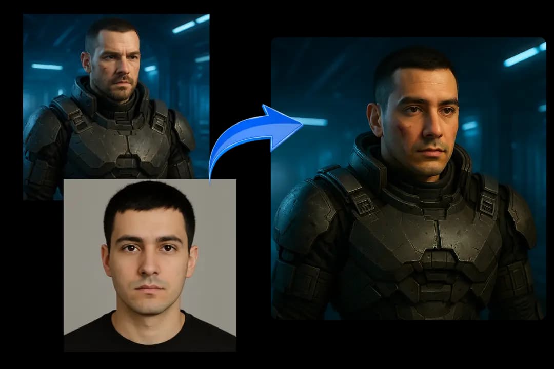 Effortless Face Mixer for Quick Fun