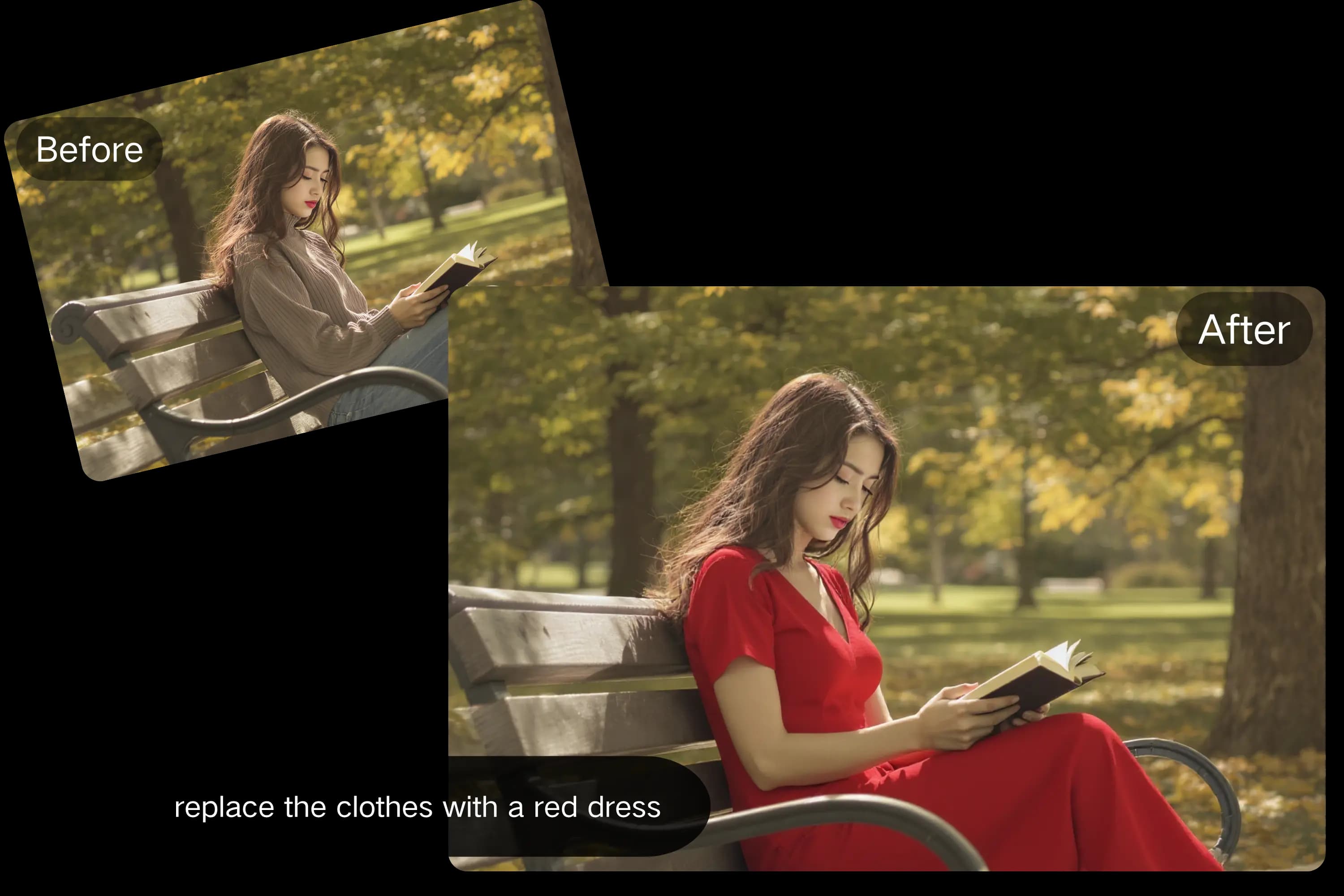 Hairstyle and Clothing Transformations