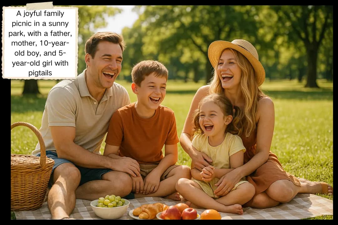 Create AI Family Portraits from Text with Our Family Photo Generator