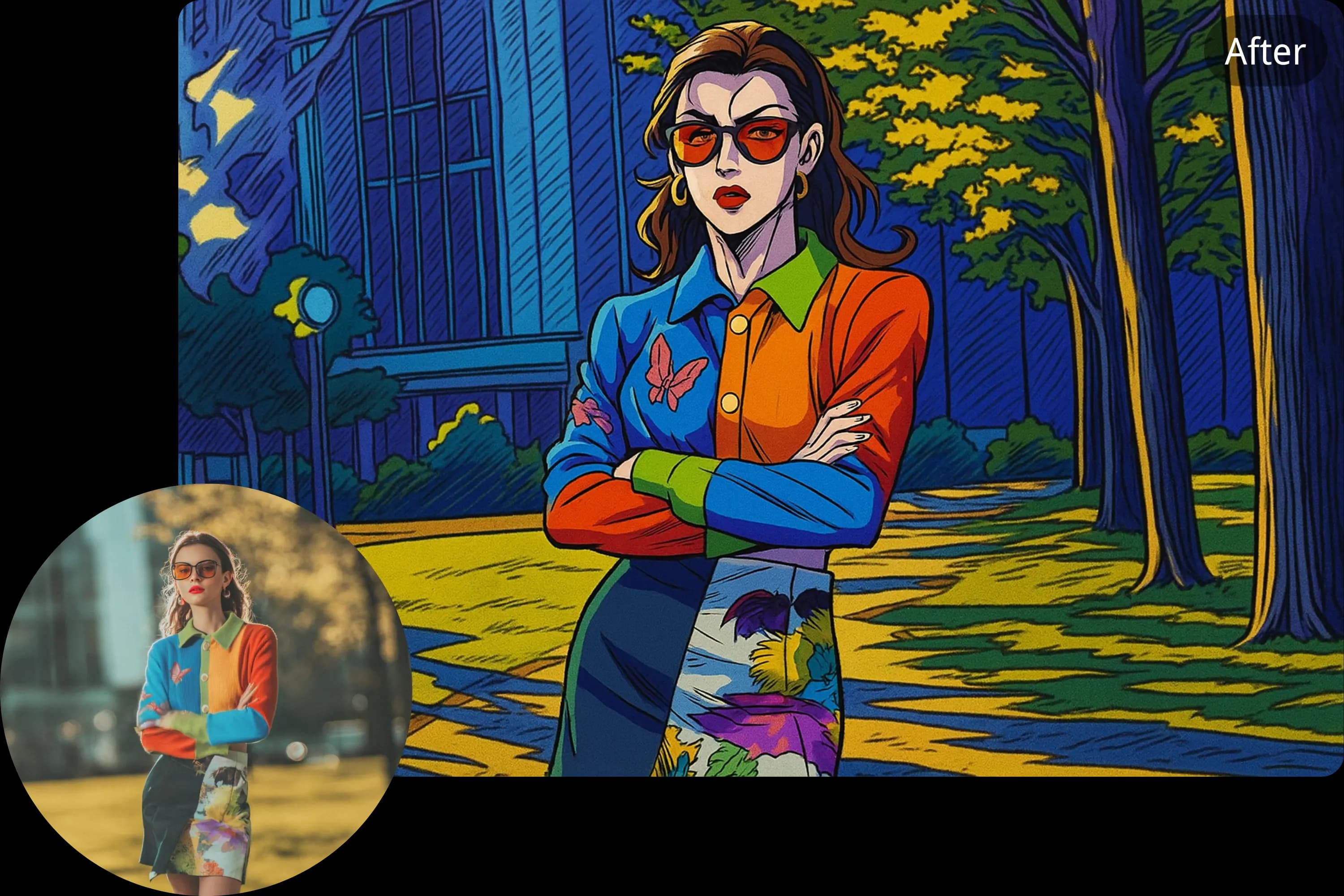 Realistic Facial Preservation with Exaggerated Expressions