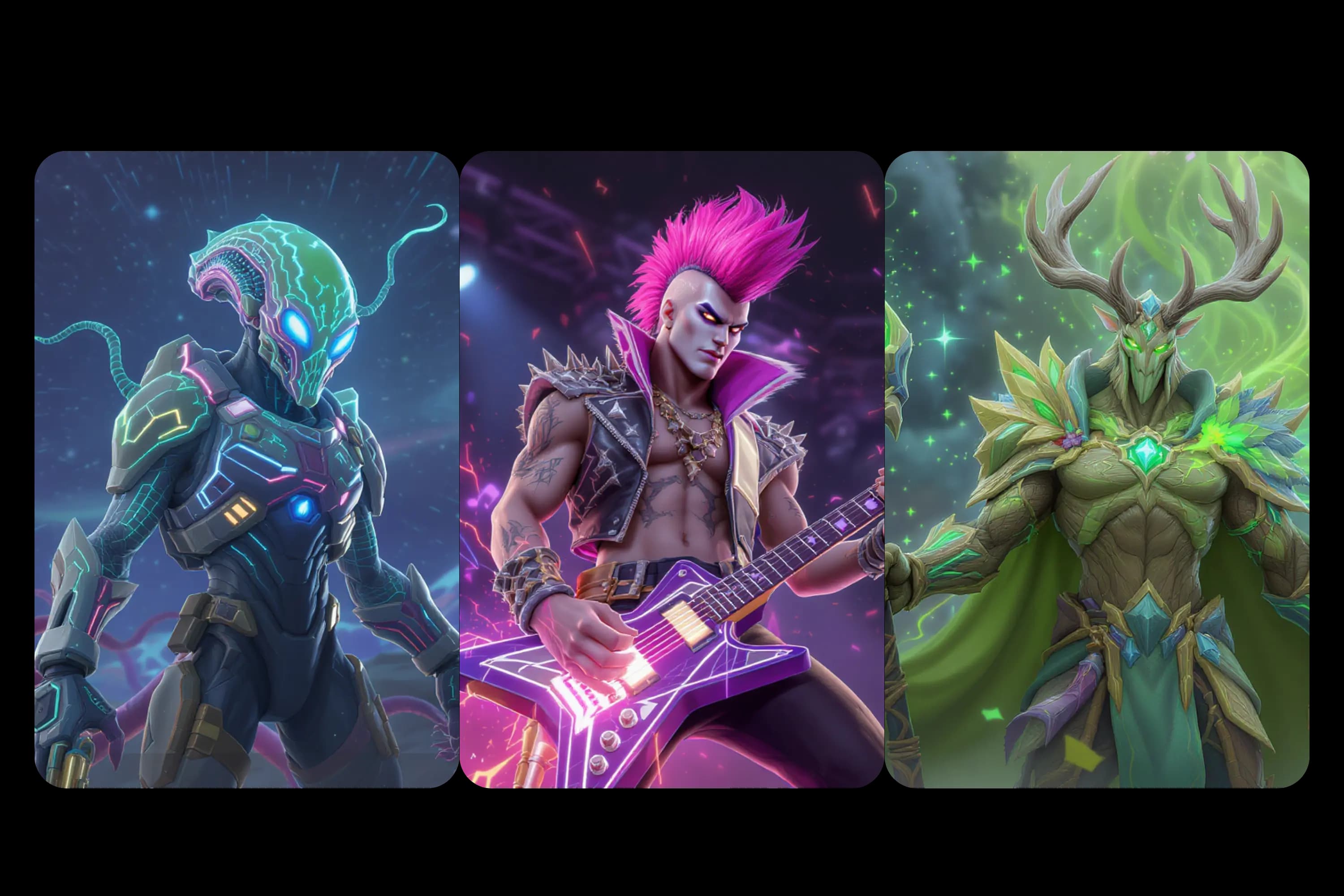 Loot Drop Variety: Endless Skin Themes