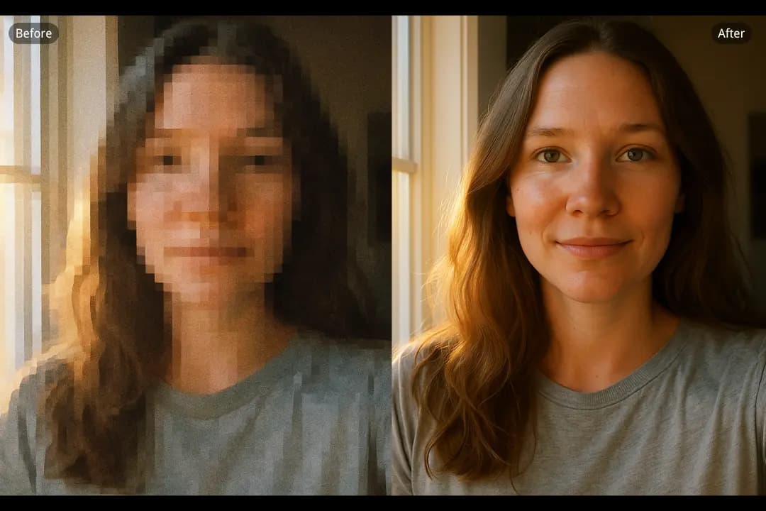 Unpixelate Image Online Free for Social Media Posts